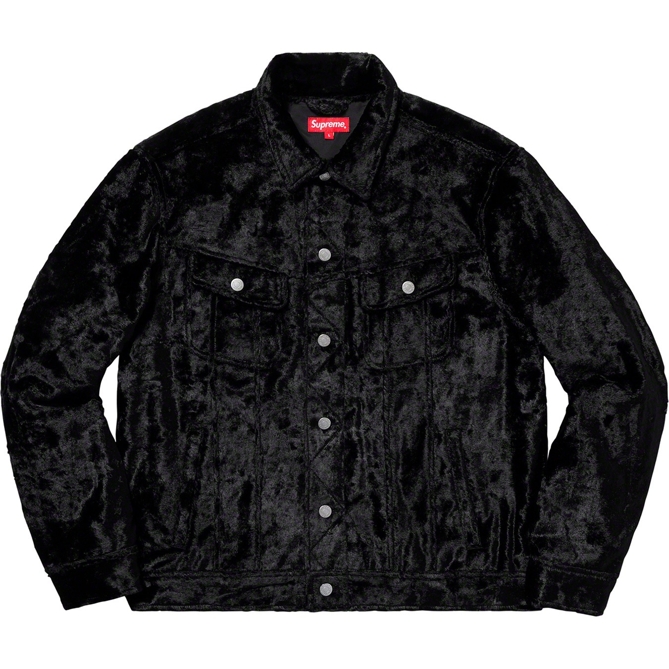 Fuzzy Pile Trucker Jacket view 7